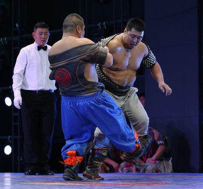 草原情·哈萨尔搏克联赛——蒙古式摔跤的盛典